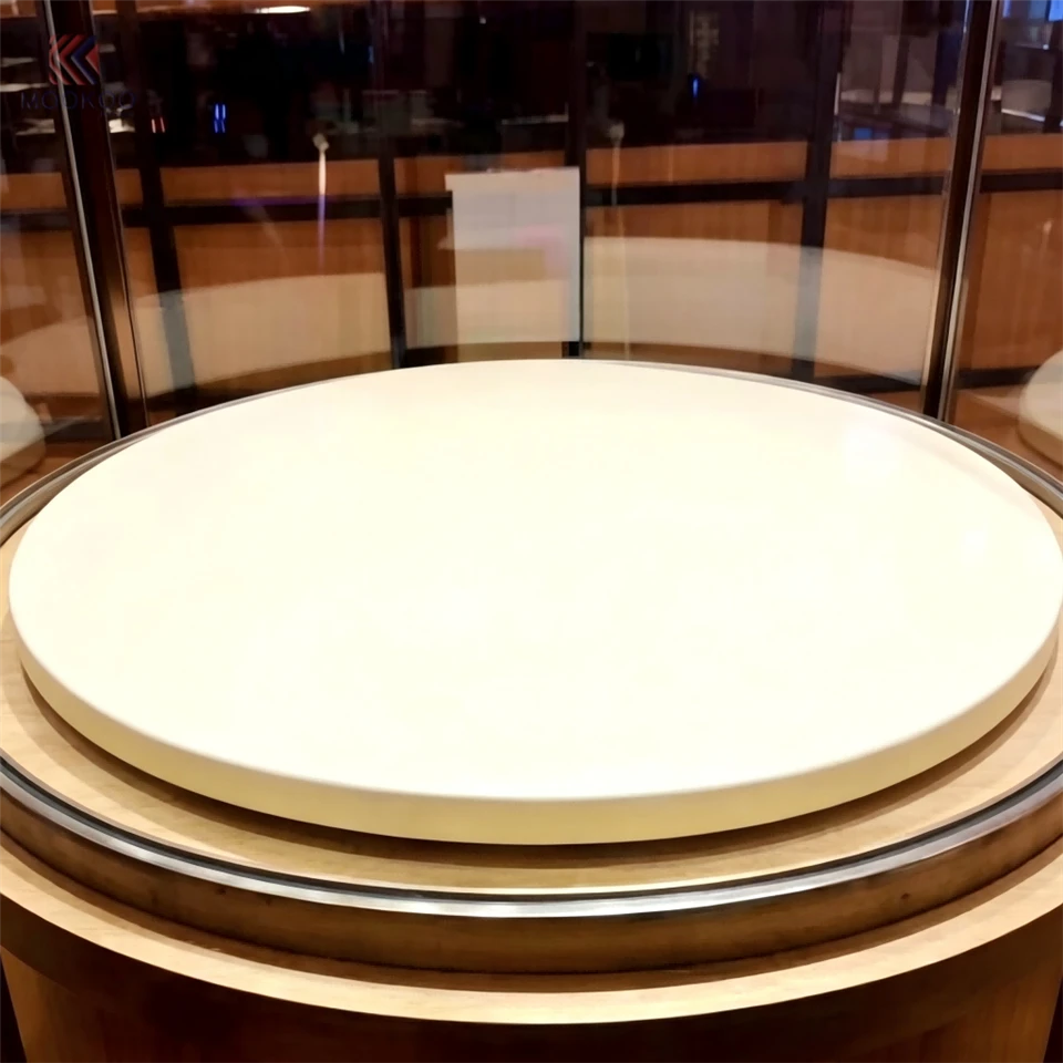 Freestanding Customized MOOKOO Modern Golden Metal Cylinder Jewelry Display Tower LED Lighting Rotating Platform Hollow Art price