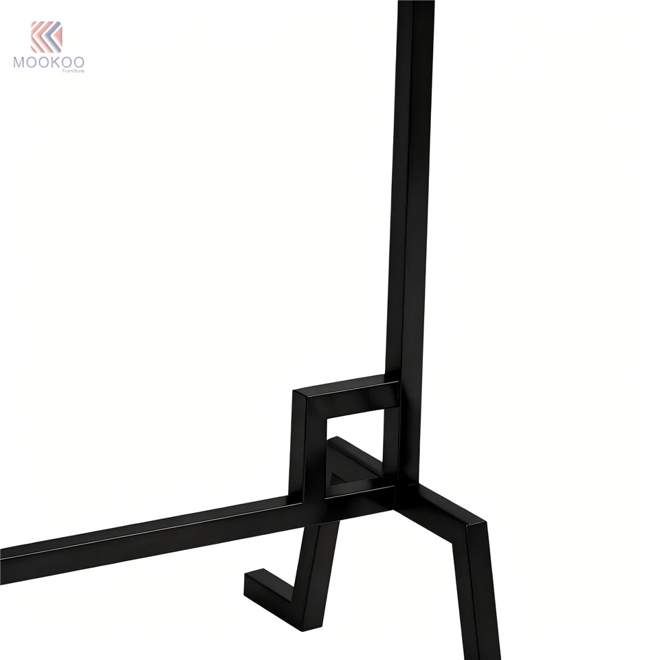 MOOKOO Commercial Double-Rod Rotating Detachable Modern Metal Clothing Display Rack Adjustable Hanging Rods Luxury price