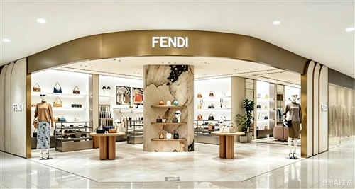 New Fendi Boutique Opens: Roman Heritage Design & Custom Luxury Display Furni...
