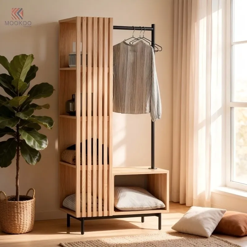 Rotating Modern Metal Room Divider For & Easy Assembly Freestanding Garment Rack suppliers