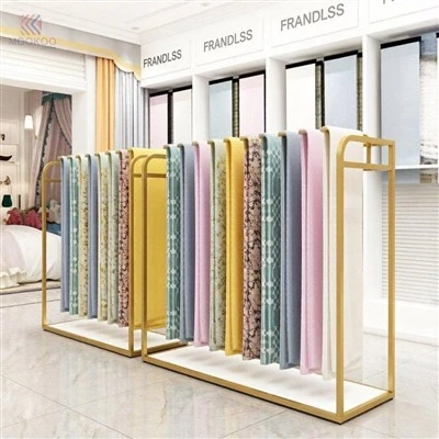 Commercial Grade Black Iron Modern Clothing Rack Freestanding Garment Display Stand Boutiques Clothing Stores Showrooms Heavy