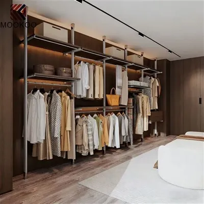 Wood Display Shelf Clothes in Japan