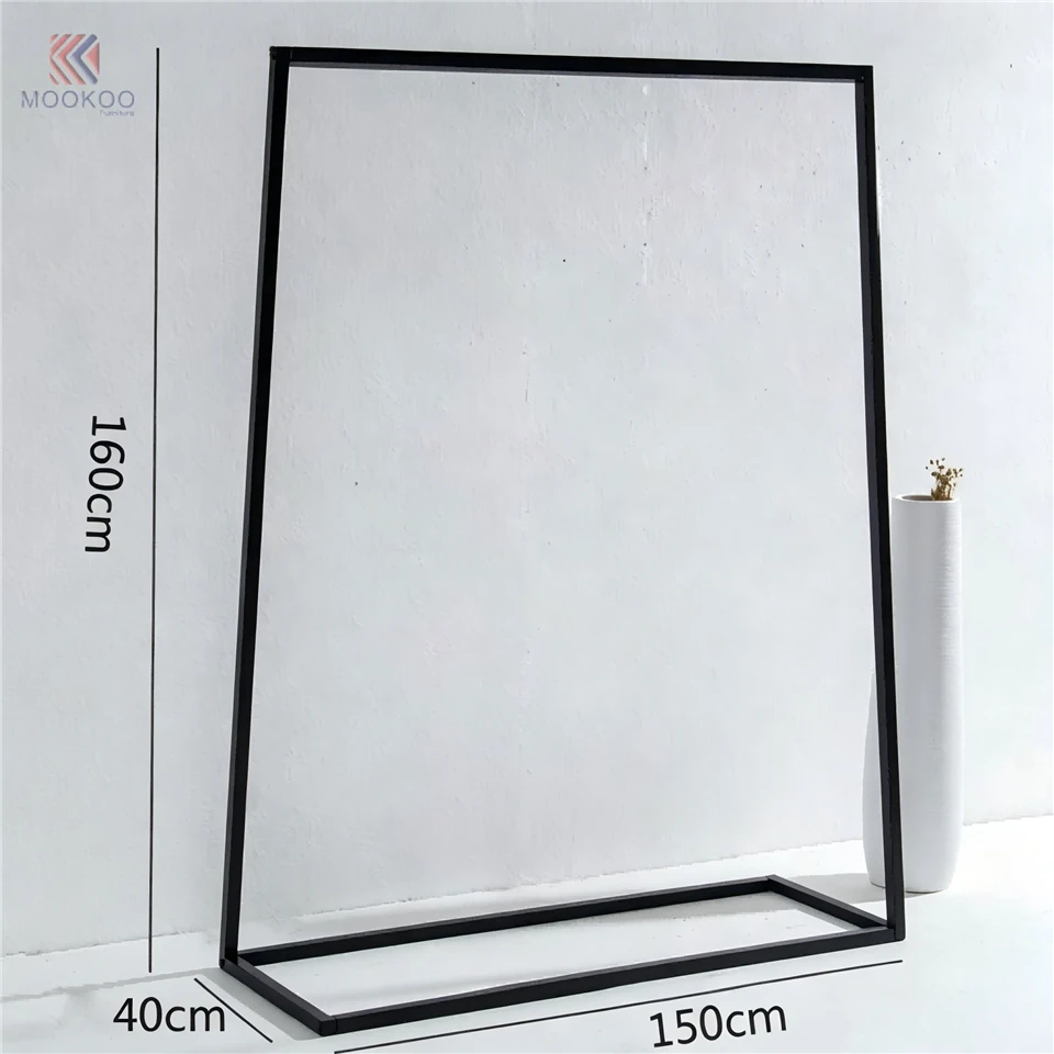 Wholesale MOOKOO Modern Freestanding Metal Clothing Rack With Detachable Design For Garment Stores-OEM Customization high quality