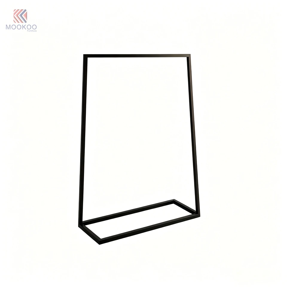 Wholesale MOOKOO Modern Freestanding Metal Clothing Rack With Detachable Design For Garment Stores-OEM Customization best
