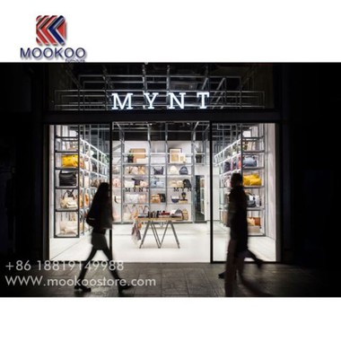 Stainless Steel Handbag Display Racks