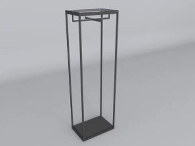 Iron Spraying And Stainless Steel Retail Wholesale Clothing Store Setting Display Racks Shelves