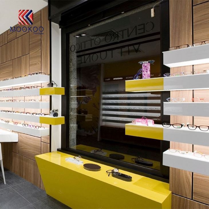 Sunglasses Interior Decoration Furniture Design Showcase Display Rack Wall Bright Style