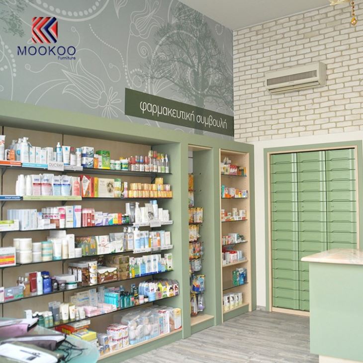 Drug Store Display Cabinet