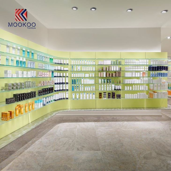 European Style Glass Shelves Design