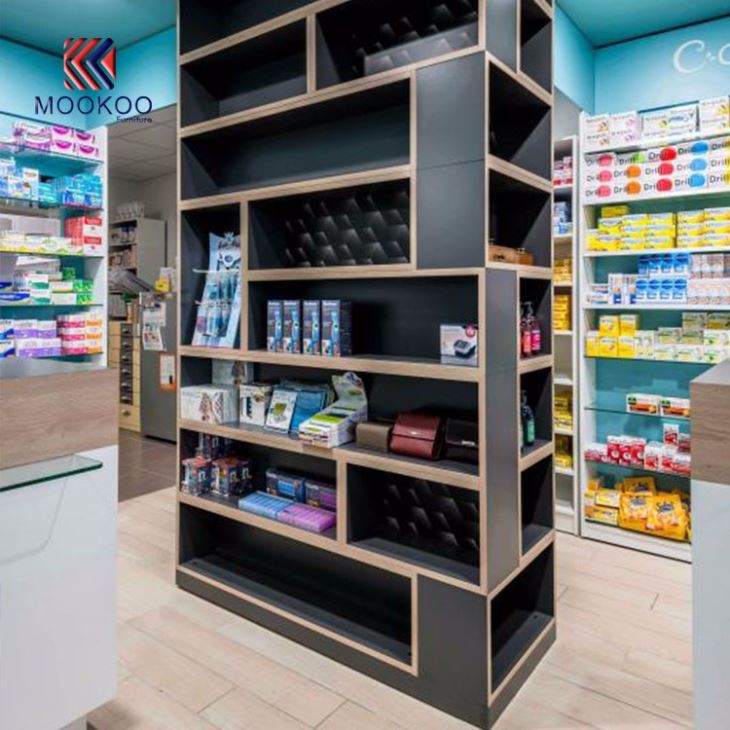 Retail Pharmacy Shop Counter Design