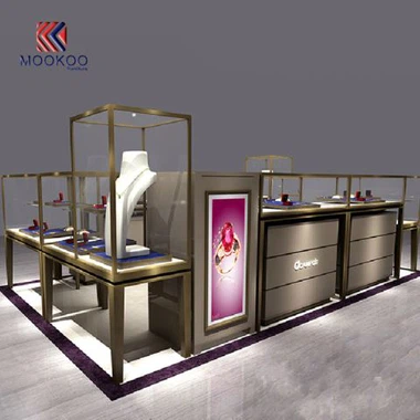 Luxury Wholesale Retail Store Jewelry Kiosk