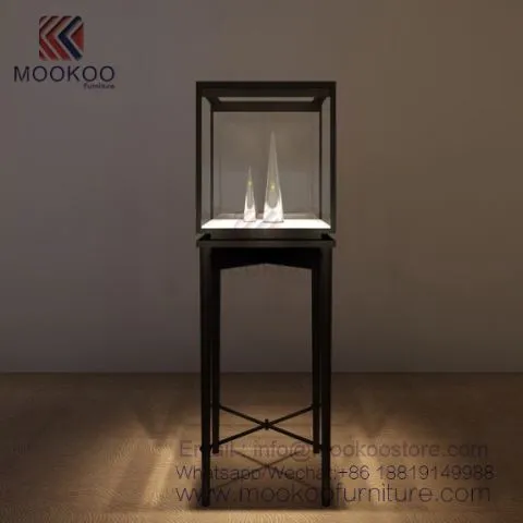 Metal Jewelry Display Showcase