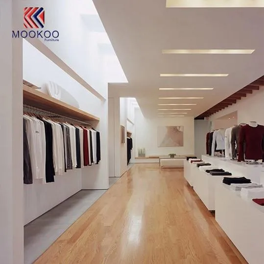 Wood Display Shelf Clothes
