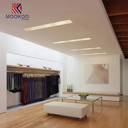 Wood Display Shelf Clothes