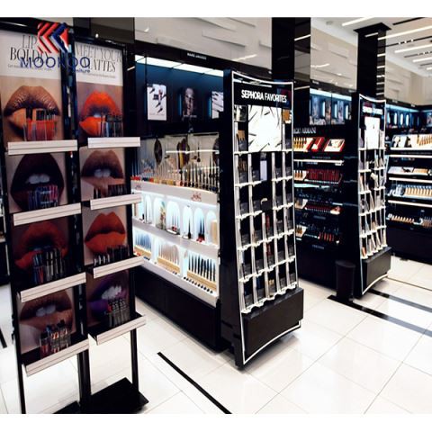 Black Cosmetic Display Stand