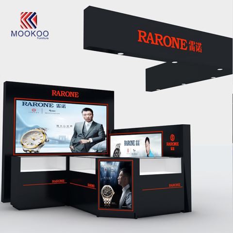 Exquisite Wooden Watch Kiosk